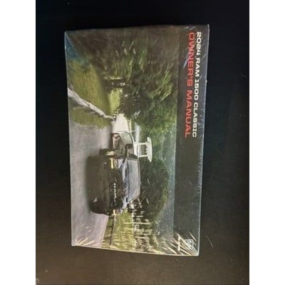 2024 RAM 1500 Classic Owner’s Manual. Unopened! Still Has The Small Gig Bag